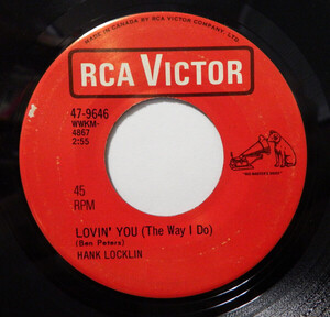 加7 Hank Locklin Lovin You (The Way I Do) / Hot Pepper Doll 479646 RCA Victor /00080