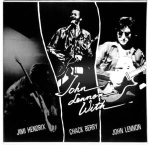 e8761/LP/米/カラー盤/John Lennon, Chuck Berry, Jimi Hendrix/John Lennon With