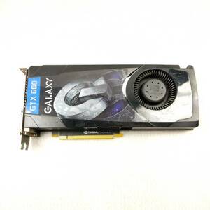 【中古パーツ】 GALAXY GTX680 PCI-E 2GB DDR5 256Bitw/HDMI/ DVI/DP ビデオカード PCI-E ■XK329-3