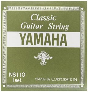 ヤマハ YAMAHA クラシックギター用セット弦 NS110 Set 1弦から3弦はナイロン、4弦から6弦は細いナイロン状のものに金属を巻いたシ