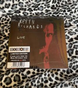 赤ジャケ限定　keith richards キースリチャーズ　Wicked As It Seems (Live) 2021 RECORD STORE DAY (レッドヴァイナル）新品　未開封