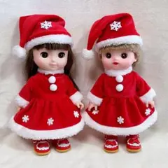 メルちゃん服 ソランちゃん服 クリスマス服 3点セット