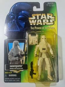 STAR WARS スノートルーパー SNOW TROOPER インペリアル ブラスター ライフル ケナー Kenner グリーンカード フィギュア スターウォーズ