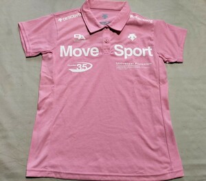 DESCENT デサント Move Sport 半袖ポロシャツ レディース DAT-4231W　　Mサイズ