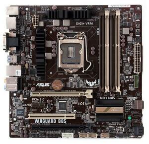 美品 ASUS VANGUARD B85 マザーボード Intel B85 LGA 1150 Core i7/i5/i3/Pentium/Celeron MicroATX DDR3