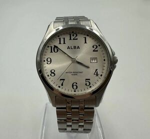 SEIKO クォーツ セイコー ALBA VX32-K007 シルバー