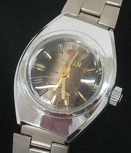 【中古動作品】★LIGUN DELUX 手巻き レディース腕時計 SWISS