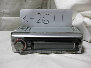 K-2611　ADDZEST　アゼスト　DX415　1Dサイズ　CDデッキ　故障品