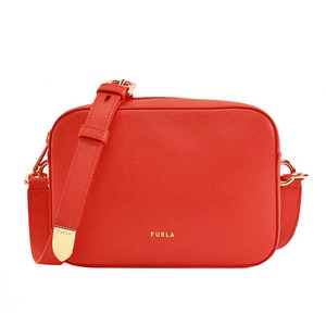 新品・本物 斜め掛け ショルダーバッグ フルラ FURLA BZY7-Q26-09A FUOCO h 牛革 レッド・オレンジ系 /01