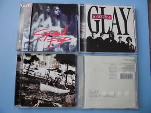 中古ＣＤ◎ＧＬＡＹ　４枚まとめて（ＳＰＥＥＤ　ＰＯＰ・灰とダイヤモンド・UNITY ROOTS&FAMILY,AWAY・ＨＥＡＶＹ　ＧＡＵＧＥ）◎