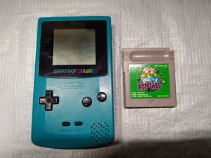 ゲームボーイカラー 任天堂 ゲームボーイ Nintendo GAMEBOY COLOR ポケモン 緑 GBC　ポケットモンスター