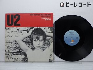 U2「Two Hearts Beat As One」LP（12インチ）/Polystar(15S-184)/Electronic