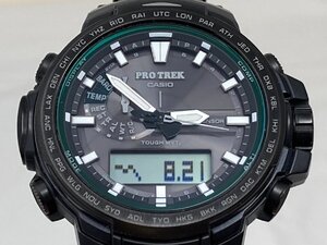 ◆CASIO カシオ 腕時計 電波ソーラー PROTREK プロトレック PRW-S6100Y 箱付き 中古◆13957★