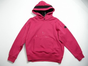 サイズM(ゆったりめ)新品 本物/モンクレールHOODIEスウェットパーカー/フーディー/スエット/トレーナー/スウェットシャツMONCLERレディース