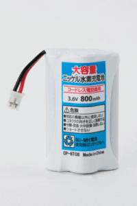 BT08f 電話子機用 互換電池 Panasonic VE-GP01DL / VE-GP01DW対応 バッテリー 互換品 他VE-GP02DL VE-GP02DW VE-GP03DL 等対応