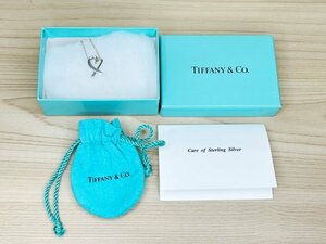 ★★TIFFANY＆Co★★ ティファニー　ネックレス　ラビングハート　 SILVER SV 925 刻印 アクセサリー シルバー系⑥