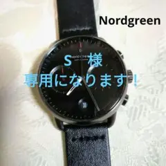 Nordgreen Pioneer 腕時計（クォーツ） 黒 レザー