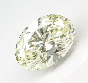 【１００円～】VVS2！0.740ｃｔ 天然ダイヤ Very Light Yellow(ナチュラルカラー) OV