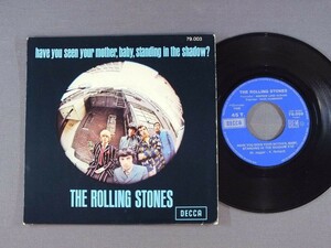 ★仏7inch ROLLING STONES/HAVE YOU SEEN YOUR MOTHER EP オリジナル☆