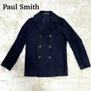 ★Paul Smith ポールスミス ダブル ジャケット ネイビー 紺 M★