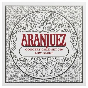 ★ARANJUEZ Concert Gold 700 クラシックギター弦 3セット★新品/メール便