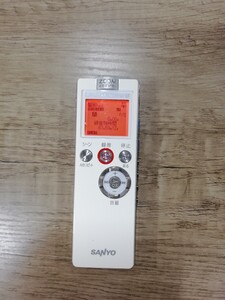 g_t F501　動作品　SANYO　ICR-PS501RM　ICレコーダー　サンヨー　ボイスレコーダー　会議　議事録　中古