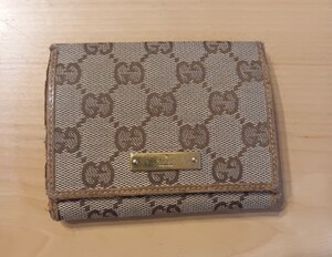 【送料無料】GUCCI グッチ GGキャンバス名刺入れ★カード入れ