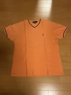 Polo by Ralph Lauren オレンジ Vネック Lサイズ