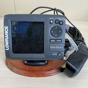 S438-T6-2738 魚群探知器 LOWRANCE ローランス Elite-5HDI ボート 船 魚 フィッシング アウトドア用品 釣り具 ③