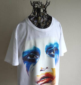 2010s GILDAN Lady Gaga レディー・ガガ artRAVE the ARTPOP ball ツアーTシャツ S ホワイト 白 オフィシャル Applause 2014 Y2K USA 古着