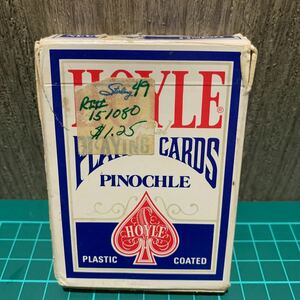 HOYLE PINOCHLE ホイル ピノクル ビンテージ 当時物 HOYLE PRODUCTS 1983 アメリカ製 希少 Playing Cards トランプ