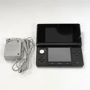 【1山28】 1円スタート Nintendo 3DS CTR-001 任天堂 ニンテンドー ニンテンドー3DS 携帯 ゲーム機 コスモブラック