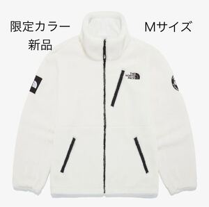 新品 M 限定カラー THE NORTH FACE ノースフェイス ホワイトレーベル リモフリースジャケット RIMO FLEECE JACKET アイボリー