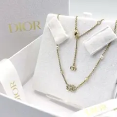 ✨超美品✨DIOR Clair D Lune ストーン パール ネックレス