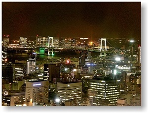 オリジナルフォトポストカード 2008/6/1 東京タワーからの夜景_2