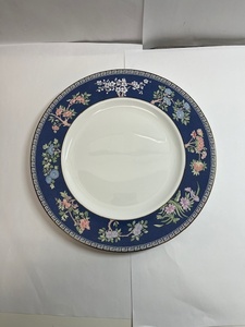 C-72802Y 【箱なし】WEDGWOOD ウェッジウッド BLUE SIAM 約27cm Dinner Plate ブルーサイアム 