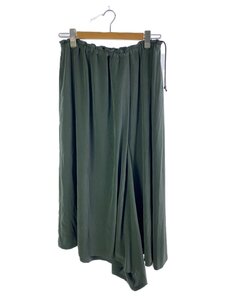 Y’s◆2-WAY SKIRT PANTS/2/トリアセテート/GRN/YU-P02-500