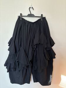 新品◆コムデギャルソン　コムコム　COMME des GARCONS COMME des GARCONS　フリルパンツ◆M