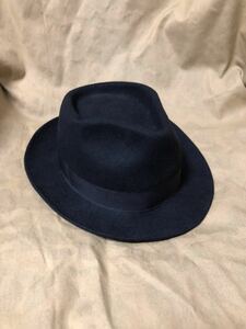 FUJI HAT フェルトハット フジハット new wool 100% 1231 JA 68W 美品