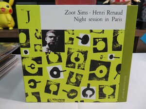 青7｜★CD ★ ZOOT SIMS（ズート・シムズ）「Night Session in Paris」