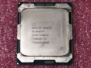 #1211 Intel Xeon E5-2637 v4 SR2P3 (3.50GHz/ 15MB/ LGA2011-3) 保証付