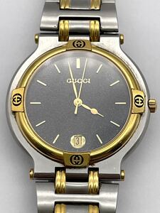 グッチ GUCCI 9000G メンズ腕時計●2023/4/3電池交換済