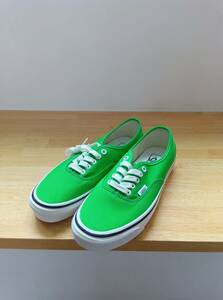 VANS Authentic 44d us8 26.0㎝ オーセンティック Classic Green クラシックグリーン 緑