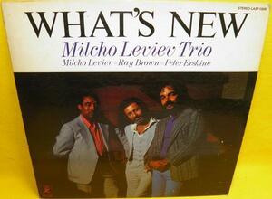 A&P▲LP MILCHO LEVIEV TRIO/WHAT