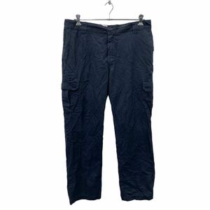 Dickies ワーク・ペインターパンツ W38 ディッキーズ ネイビー レギュラーストレート 古着卸 アメリカ仕入 2308-1048