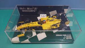 MINICHAMPS 1/43 ジョーダン フォード EJ14 ティモ・グロック 3rd DRIVER ミニチャンプス