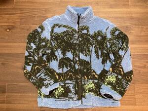 送料込み stussy ステューシー ハワイアン　フリース ジャケット Hawaii fleece jk 