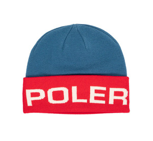 POLeR(ポーラー)『PETROL BEANIE』FRENCHBLUE