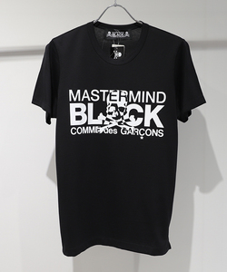 【期間限定お値下げ】マスターマインド×ブラックコムデギャルソン ロゴTシャツ ブラック / S