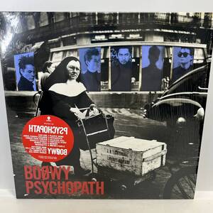 【LP】レコード 再生未確認 シュリンク付 美盤 BOOWY / PSYCHOPATH / WTP-90500 氷室京介・布袋寅泰 ※まとめ買い大歓迎!同梱可能です